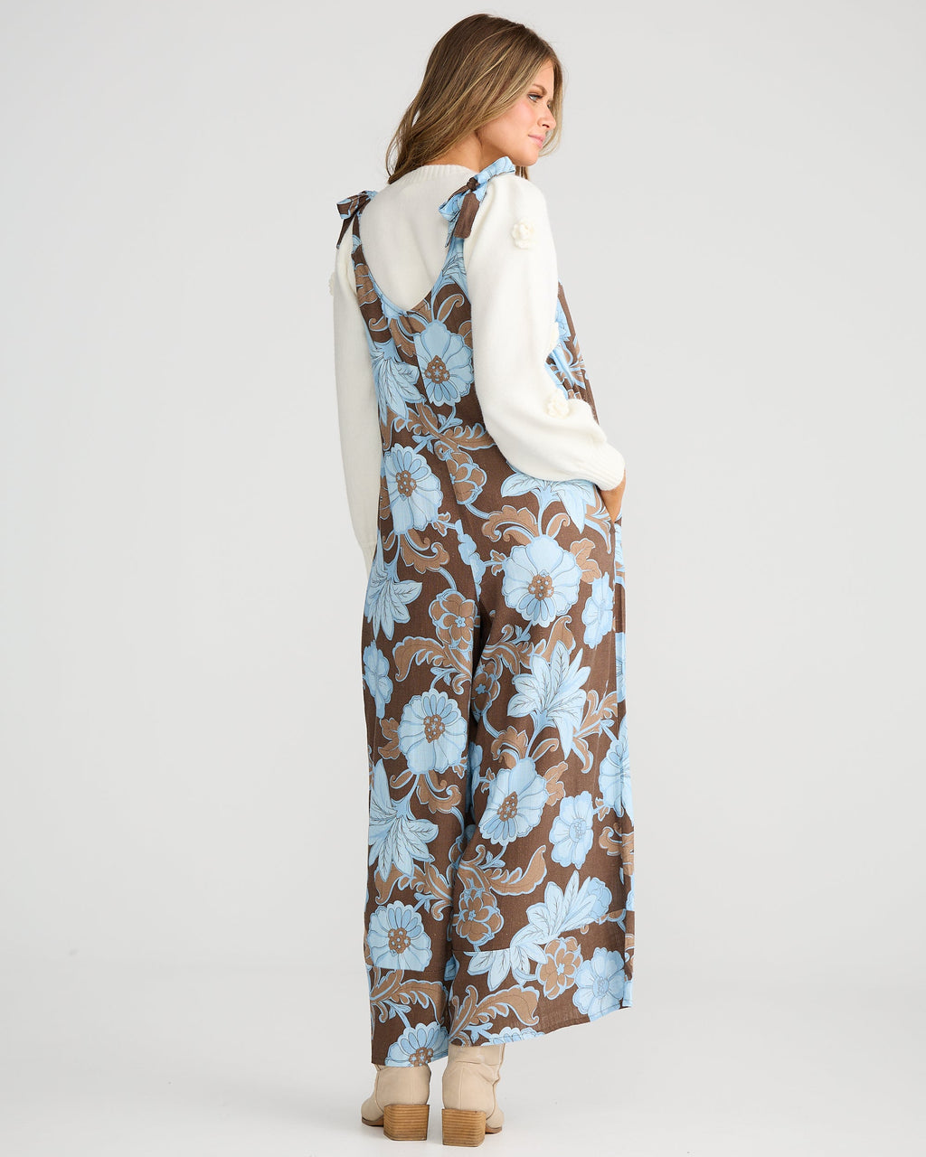TEMPLE JUMPSUIT CHOCOLATE IBIZA