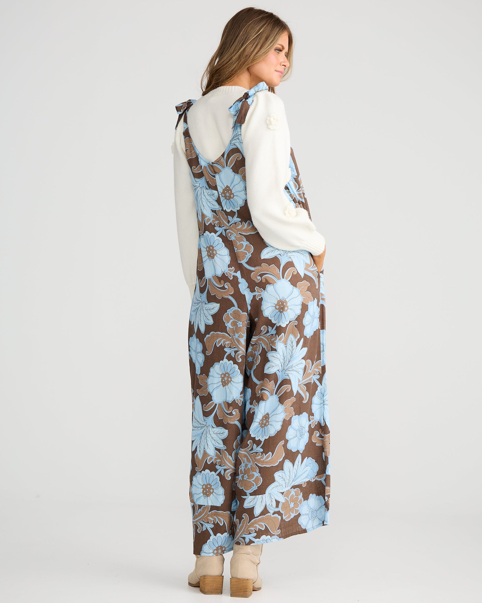 TEMPLE JUMPSUIT CHOCOLATE IBIZA