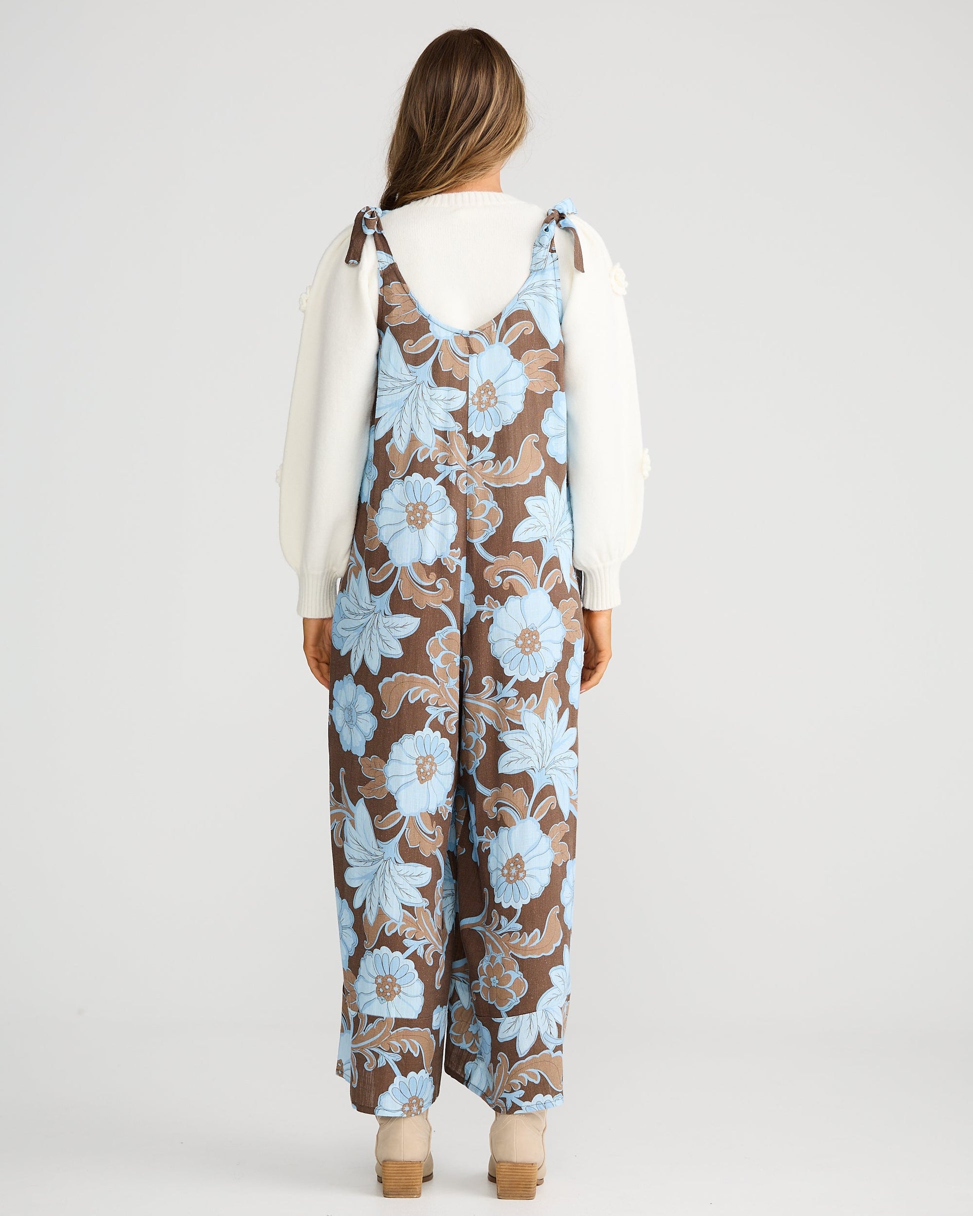 TEMPLE JUMPSUIT CHOCOLATE IBIZA