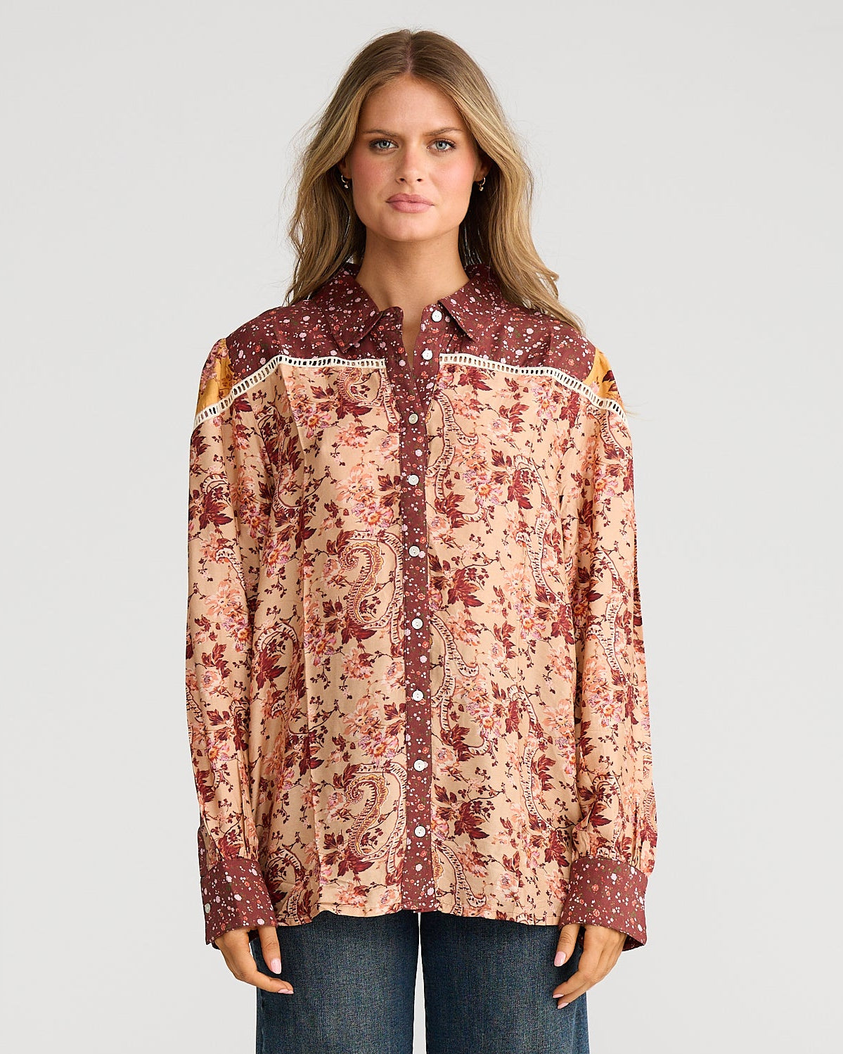 WILDFLOWER SHIRT WILDFLOWER SPLICE