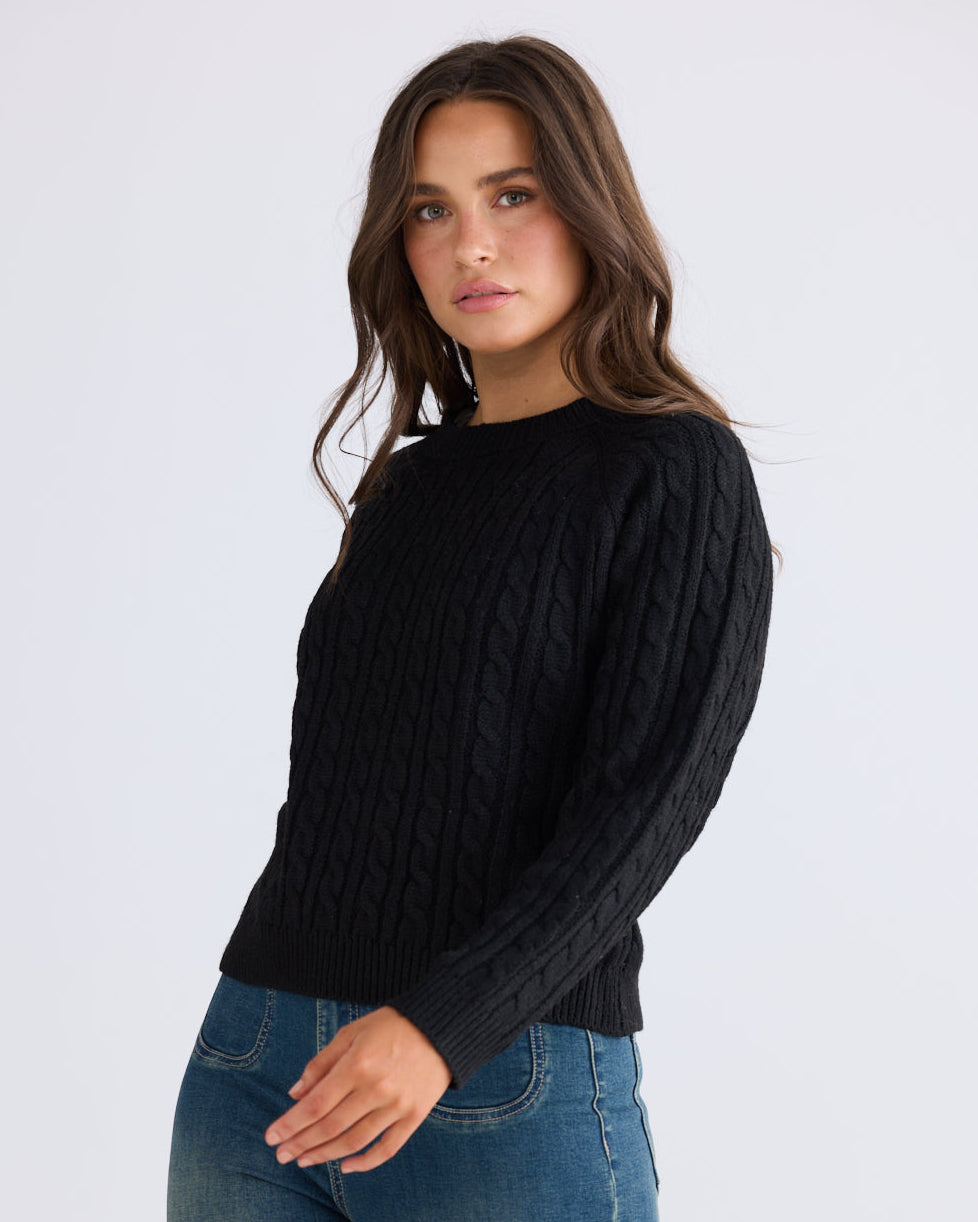 ELLIE KNIT BLACK