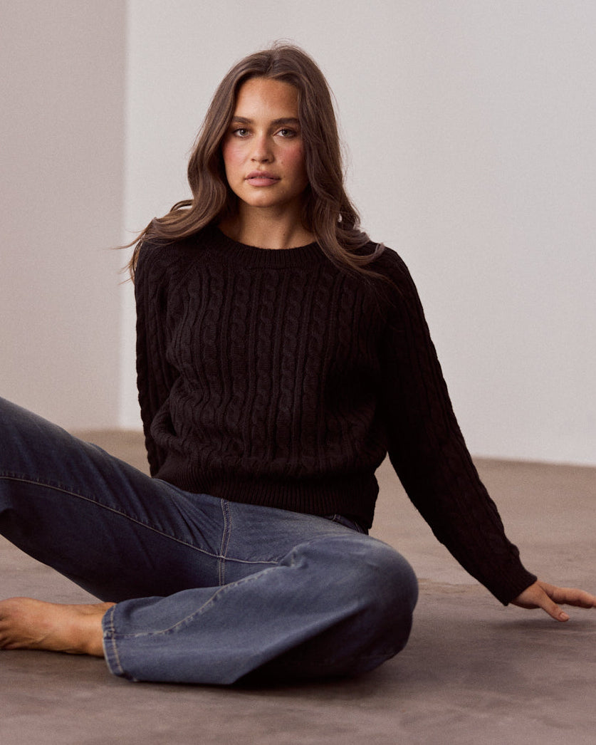 ELLIE KNIT BLACK