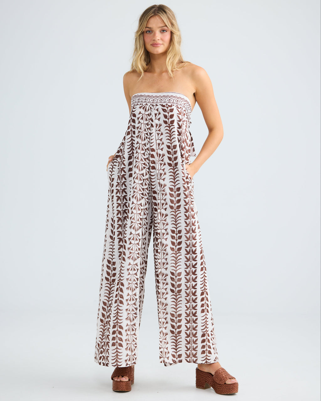 LUCKY CHARM JUMPSUIT CHOCOLATE PARO