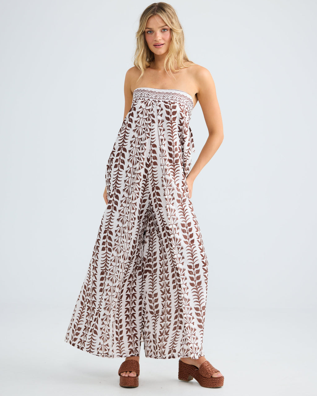 LUCKY CHARM JUMPSUIT CHOCOLATE PARO