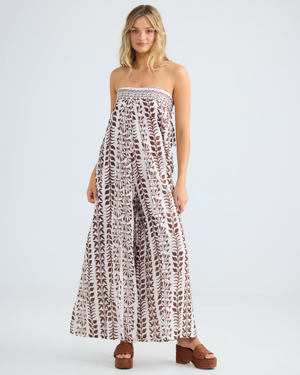 LUCKY CHARM JUMPSUIT CHOCOLATE PARO
