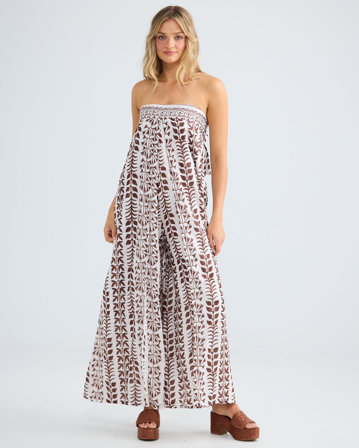 LUCKY CHARM JUMPSUIT CHOCOLATE PARO
