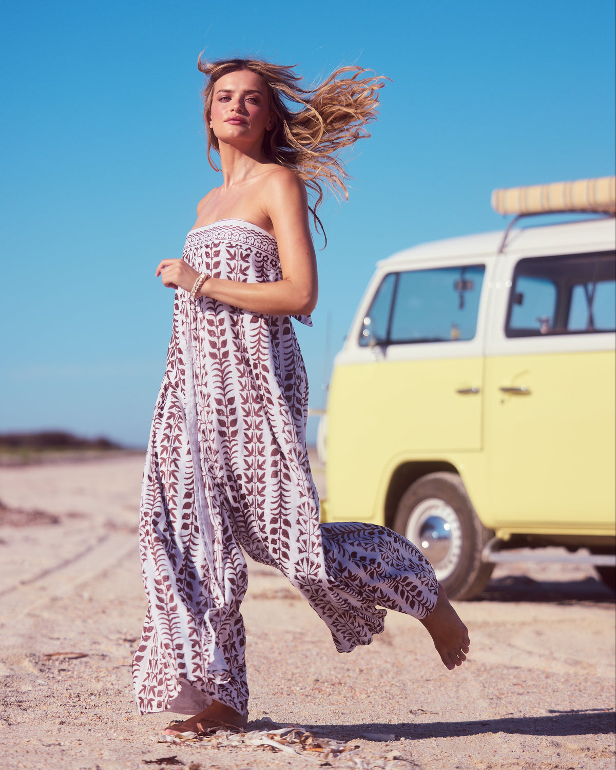 LUCKY CHARM JUMPSUIT CHOCOLATE PARO