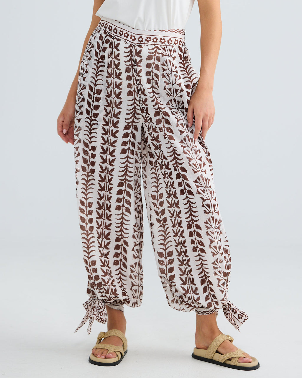 CLAIRO PANT CHOCOLATE PARO