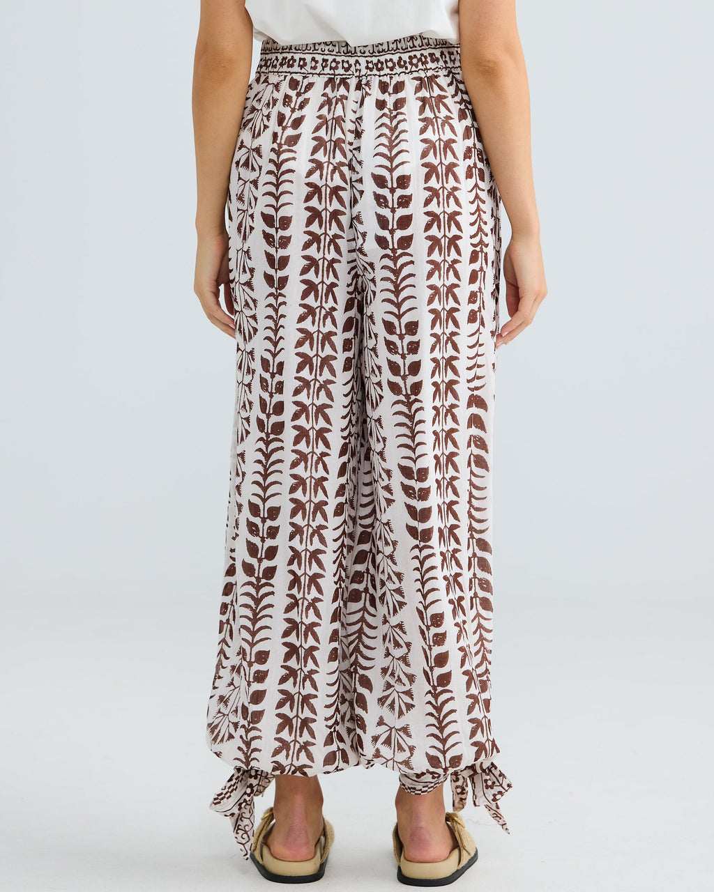 CLAIRO PANT CHOCOLATE PARO