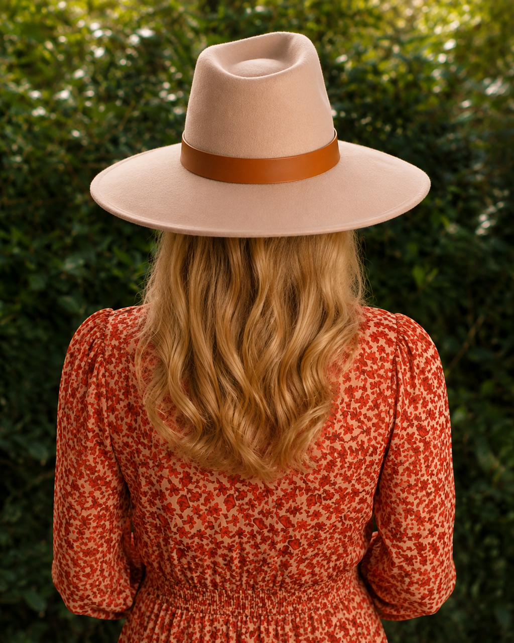 TAHLIA PANAMA HAT LIGHT TAUPE