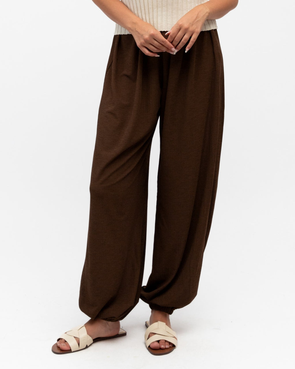 OASIS BALLOON PANT CHOCOLATE