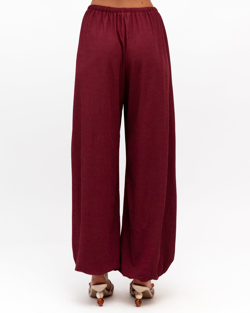 OASIS BALLON PANT MERLOT
