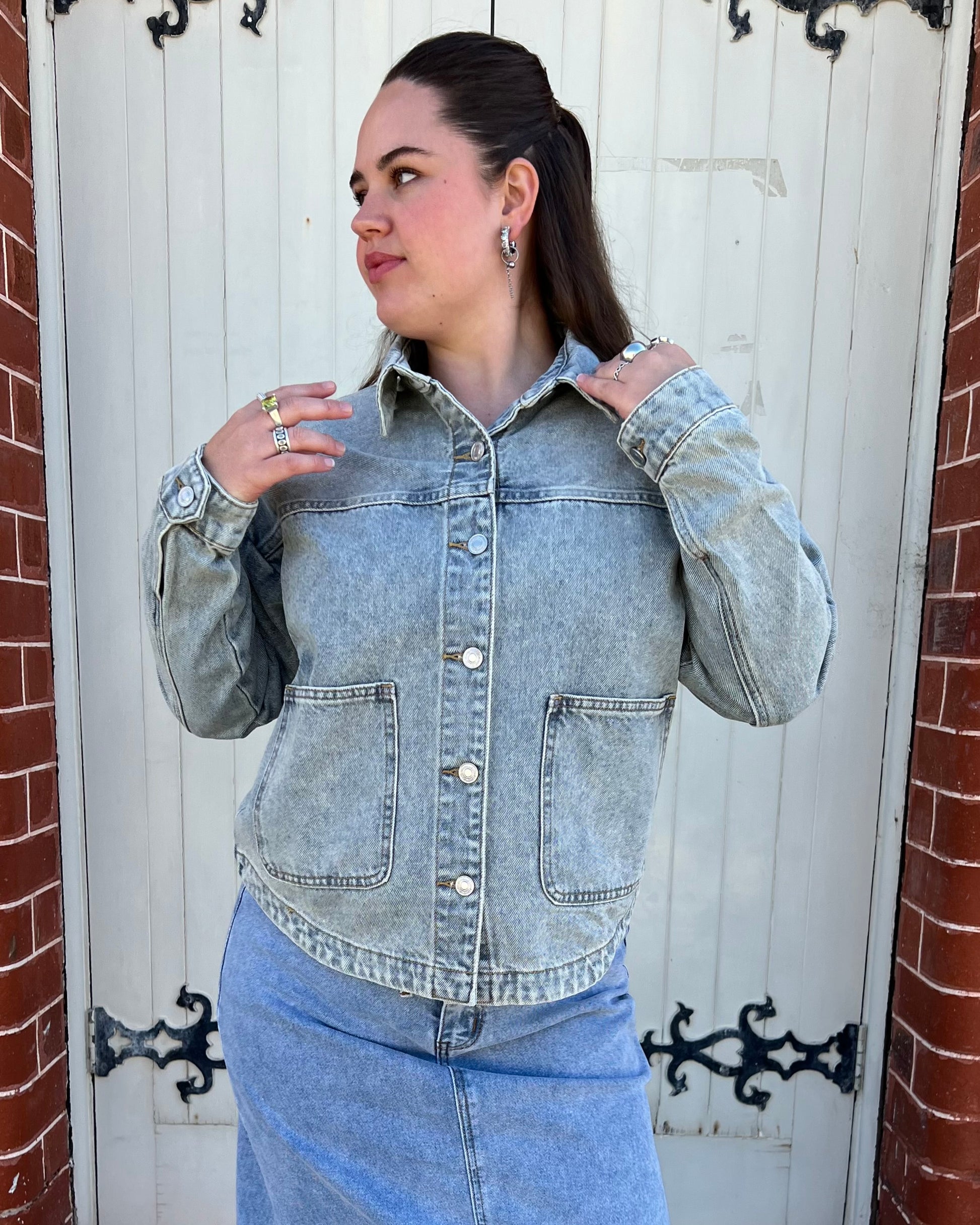 FERGIE DENIM JACKET VINTAGE