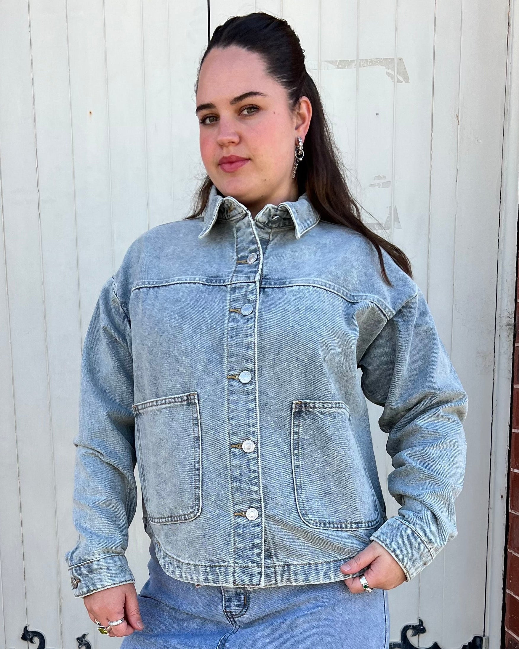 FERGIE DENIM JACKET VINTAGE