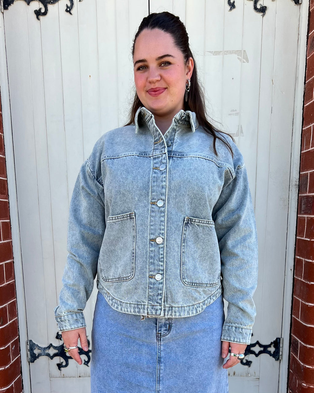 FERGIE DENIM JACKET VINTAGE