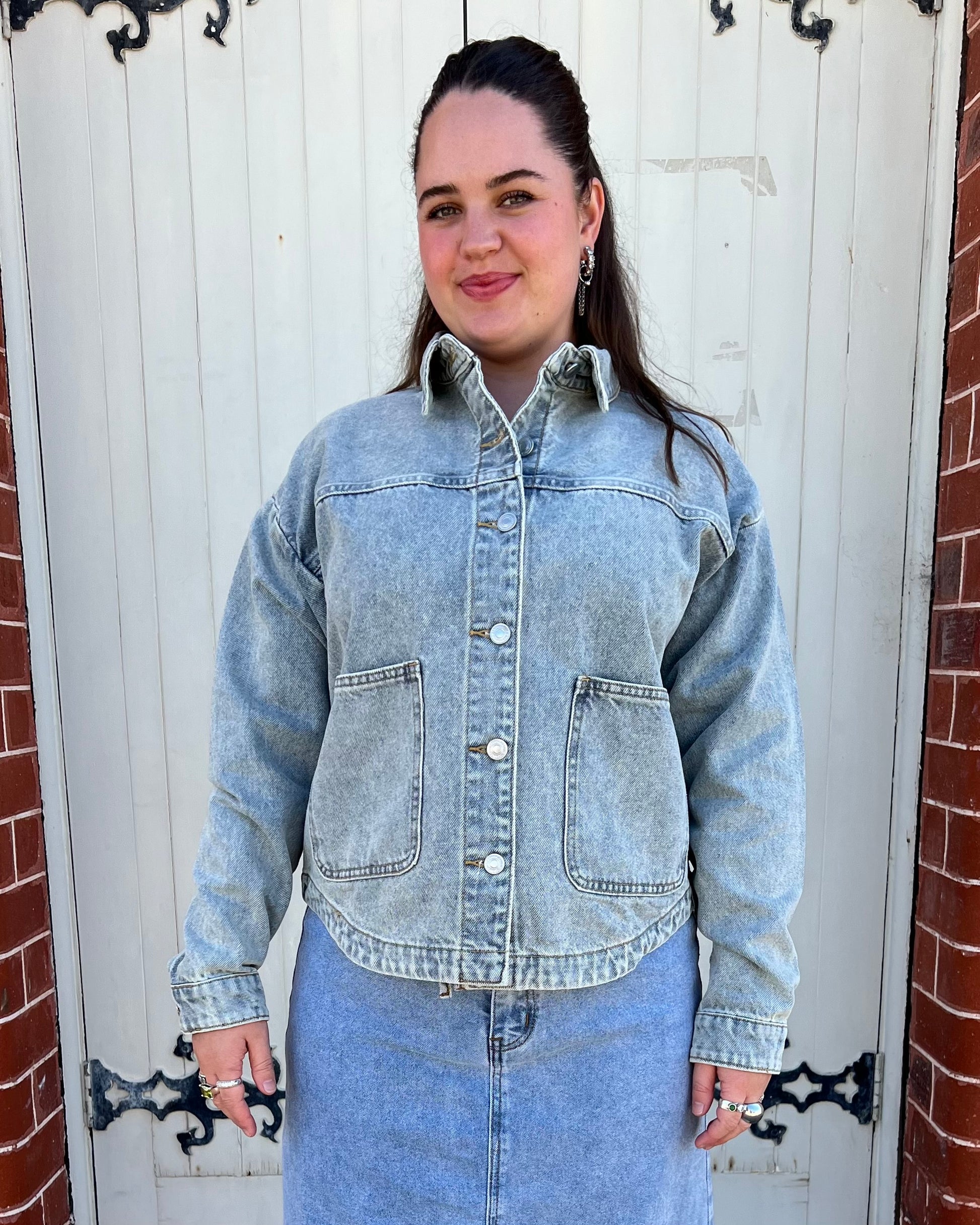 FERGIE DENIM JACKET VINTAGE