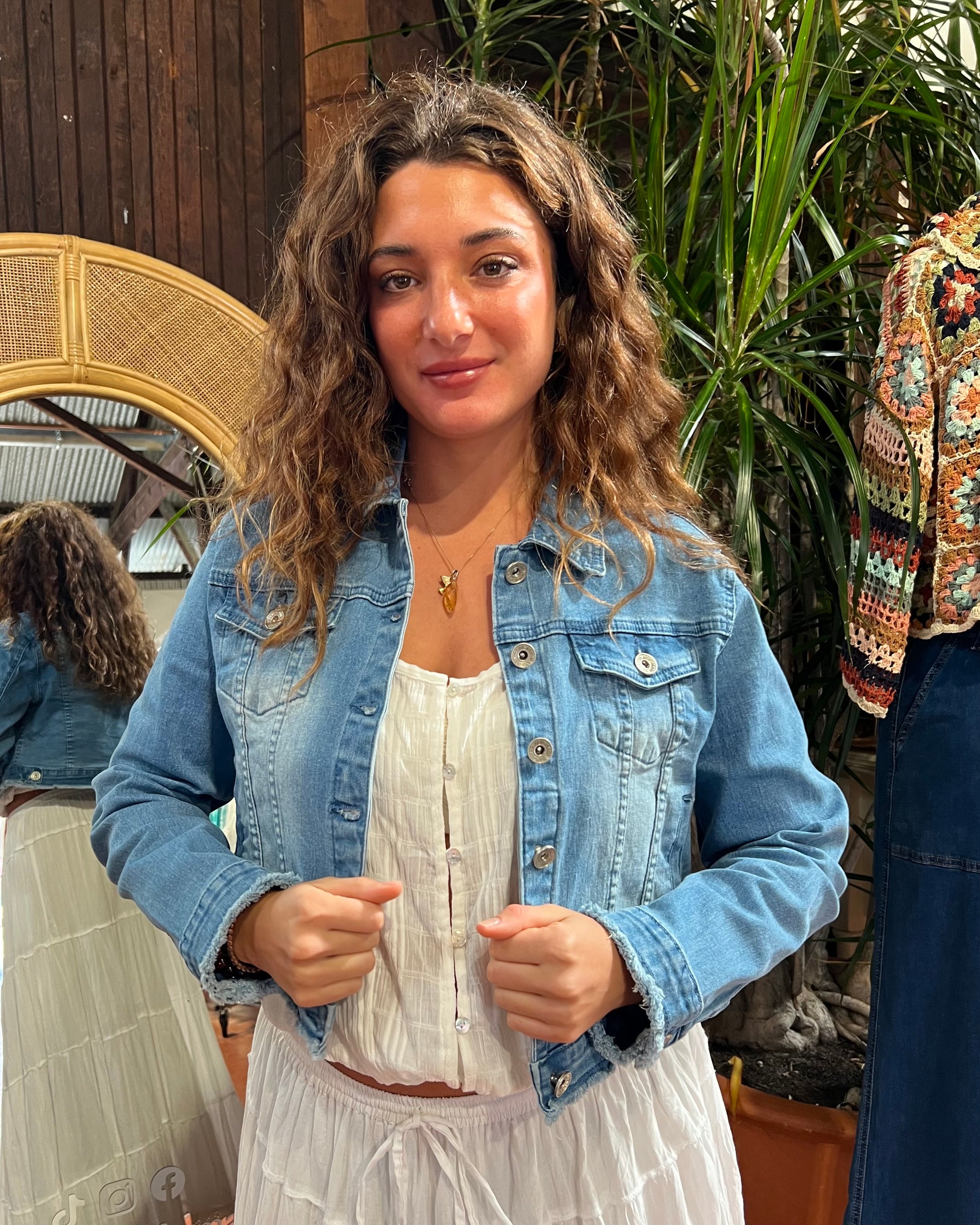 ZARA DENIM JACKET VINTAGE