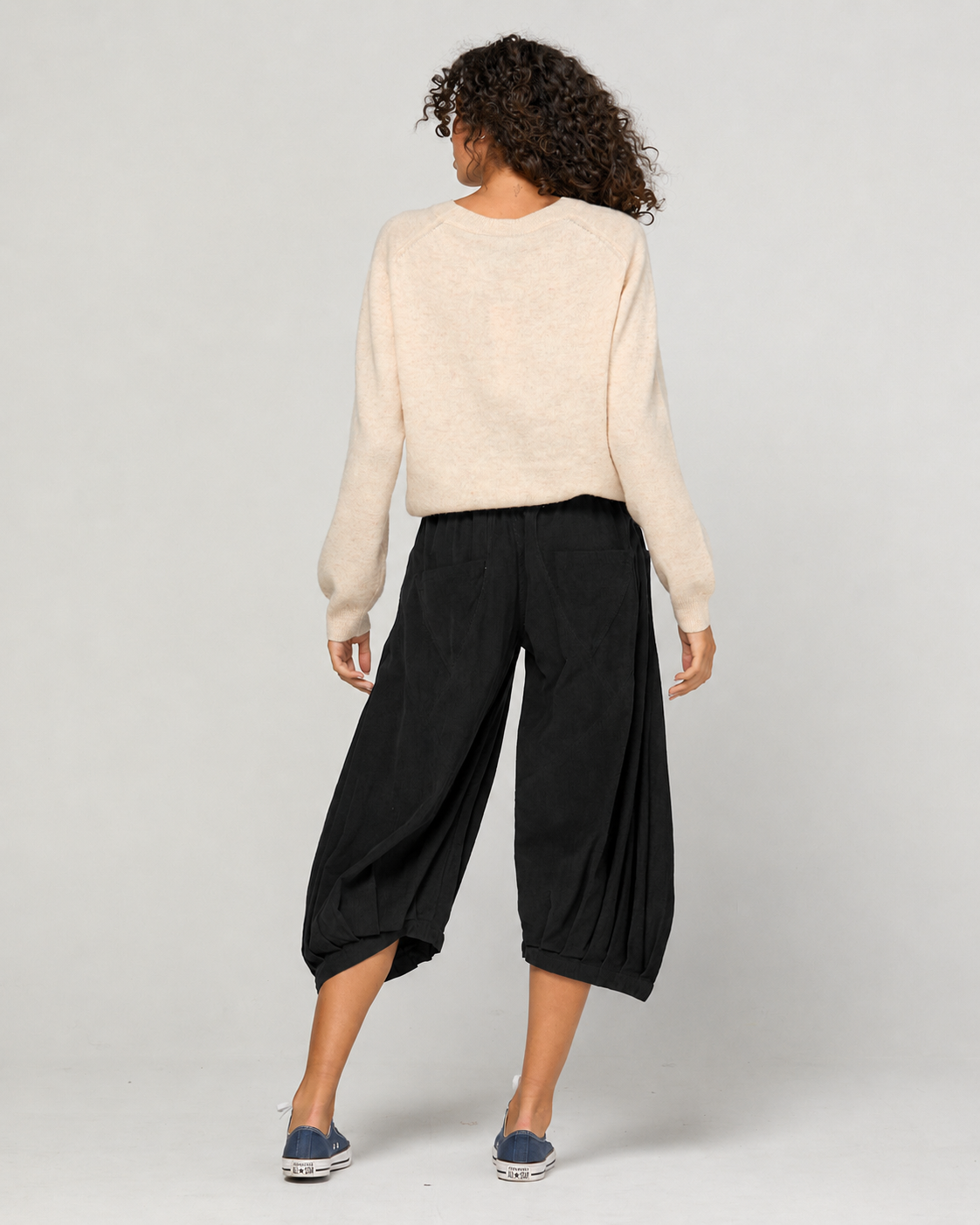 CORD GURU PANT BLACK