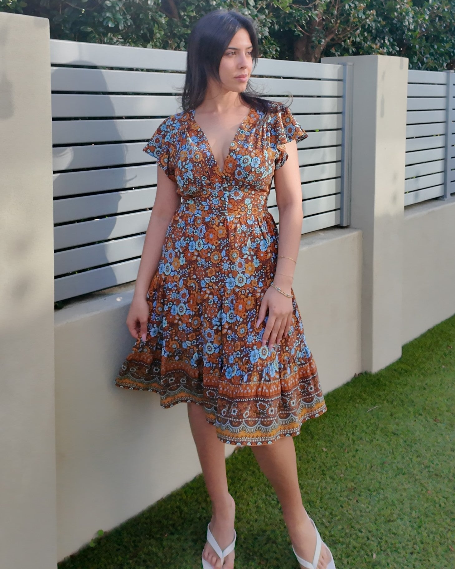 SHAE MINI DRESS AFTERGLOW