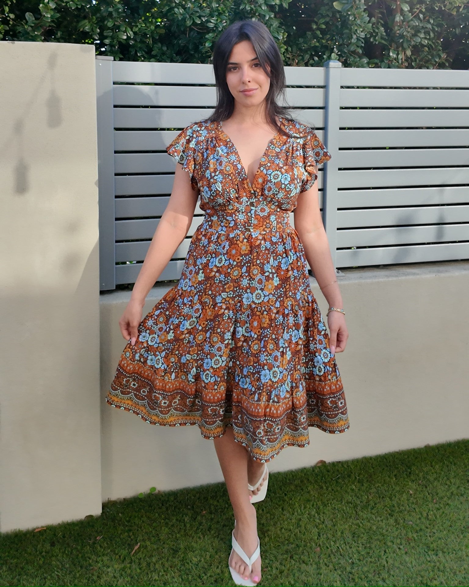 SHAE MINI DRESS AFTERGLOW