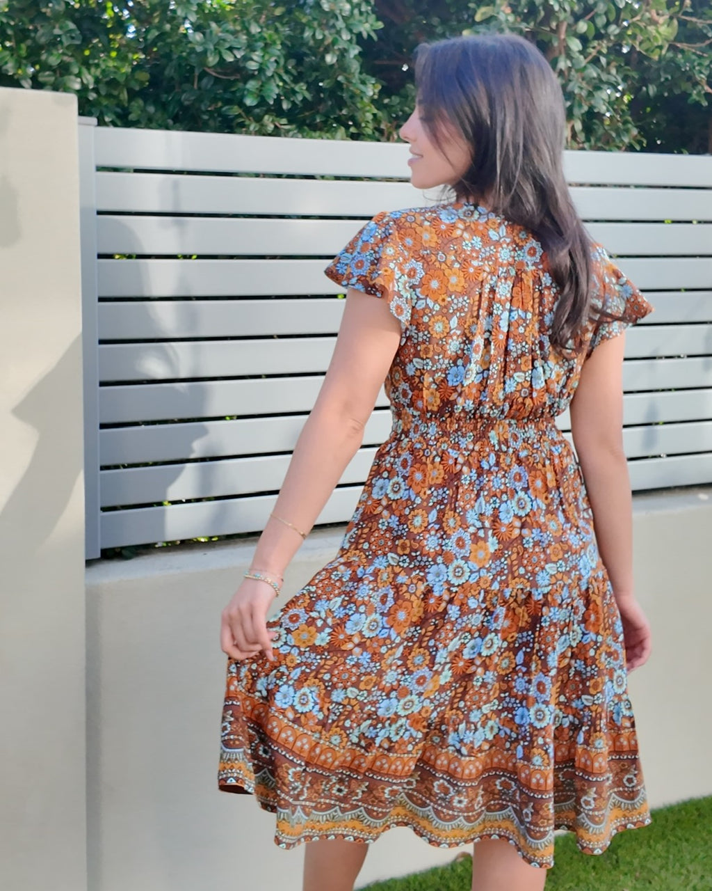 SHAE MINI DRESS AFTERGLOW