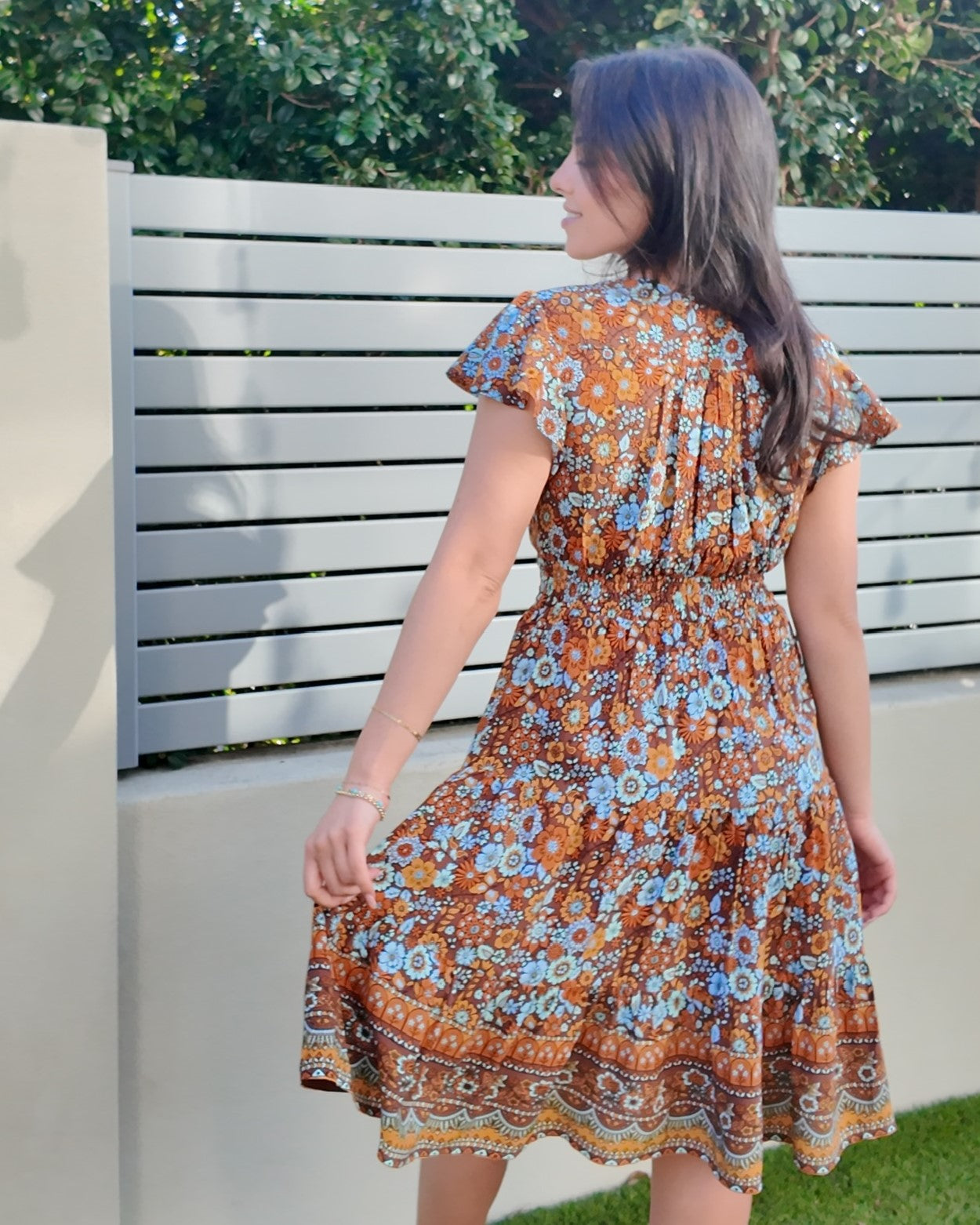 SHAE MINI DRESS AFTERGLOW