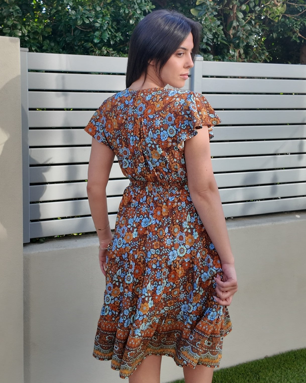 SHAE MINI DRESS AFTERGLOW