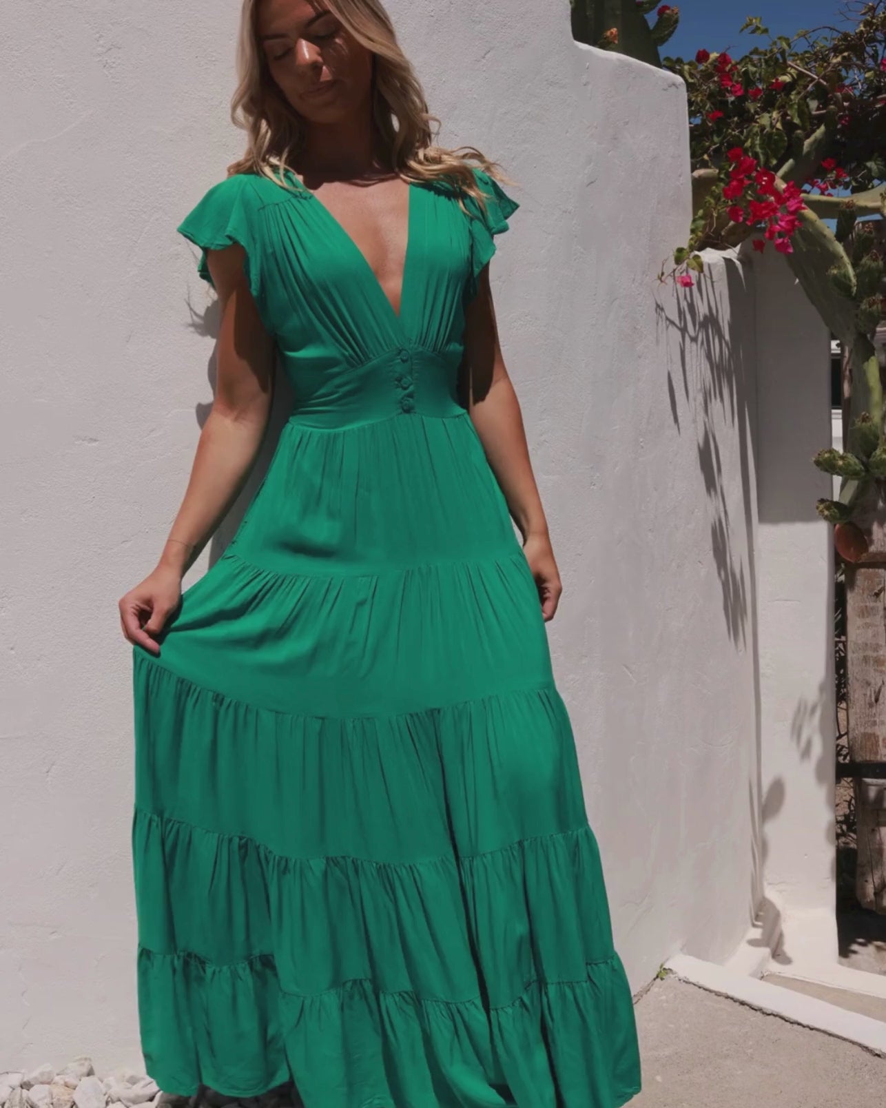 MADISON MAXI DRESS JADE