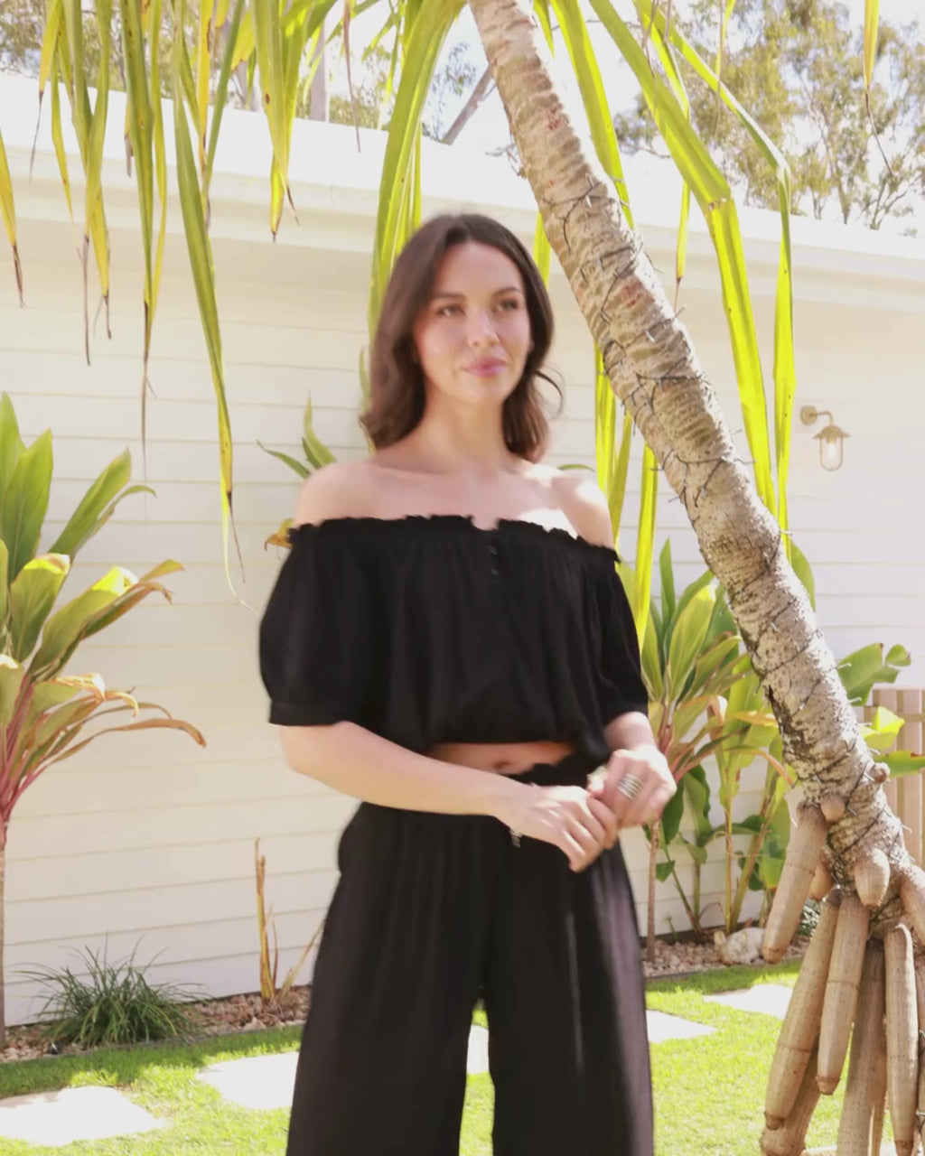 IVY TOP BLACK