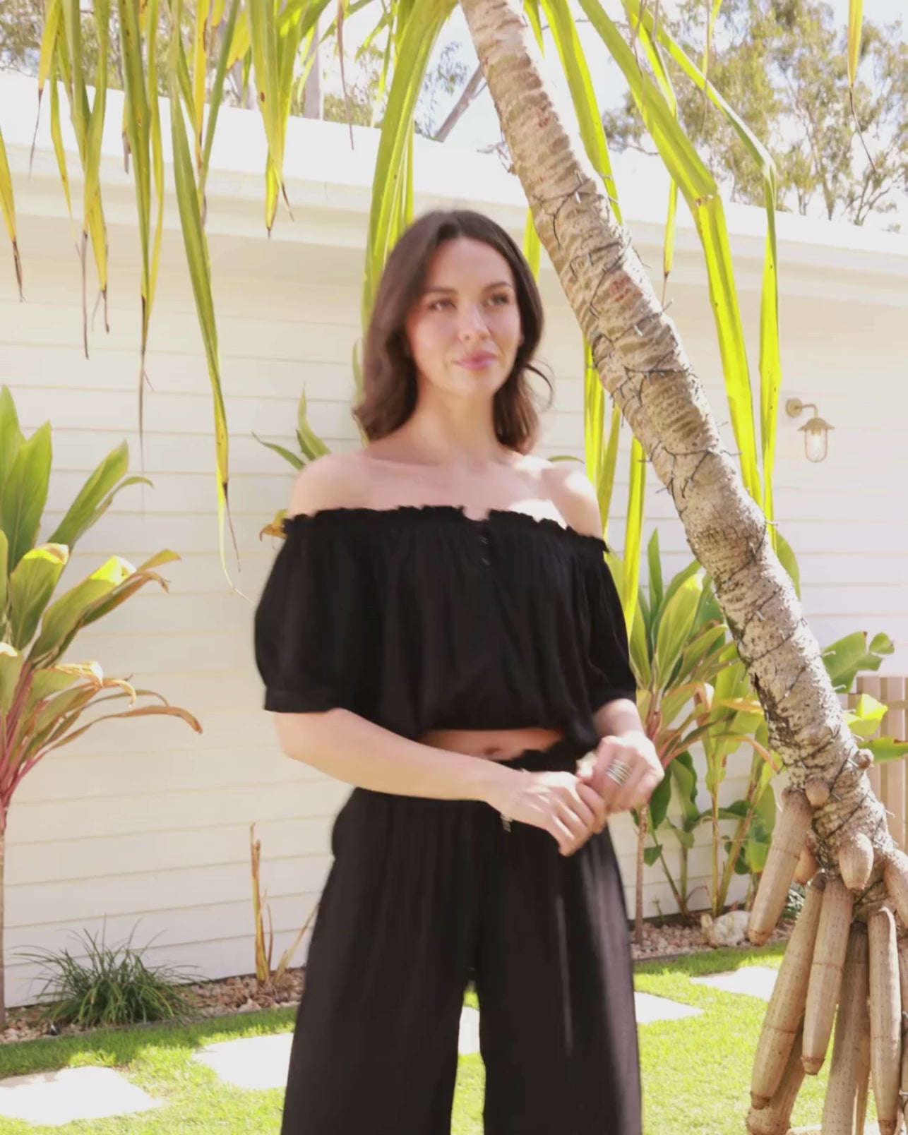 IVY TOP BLACK
