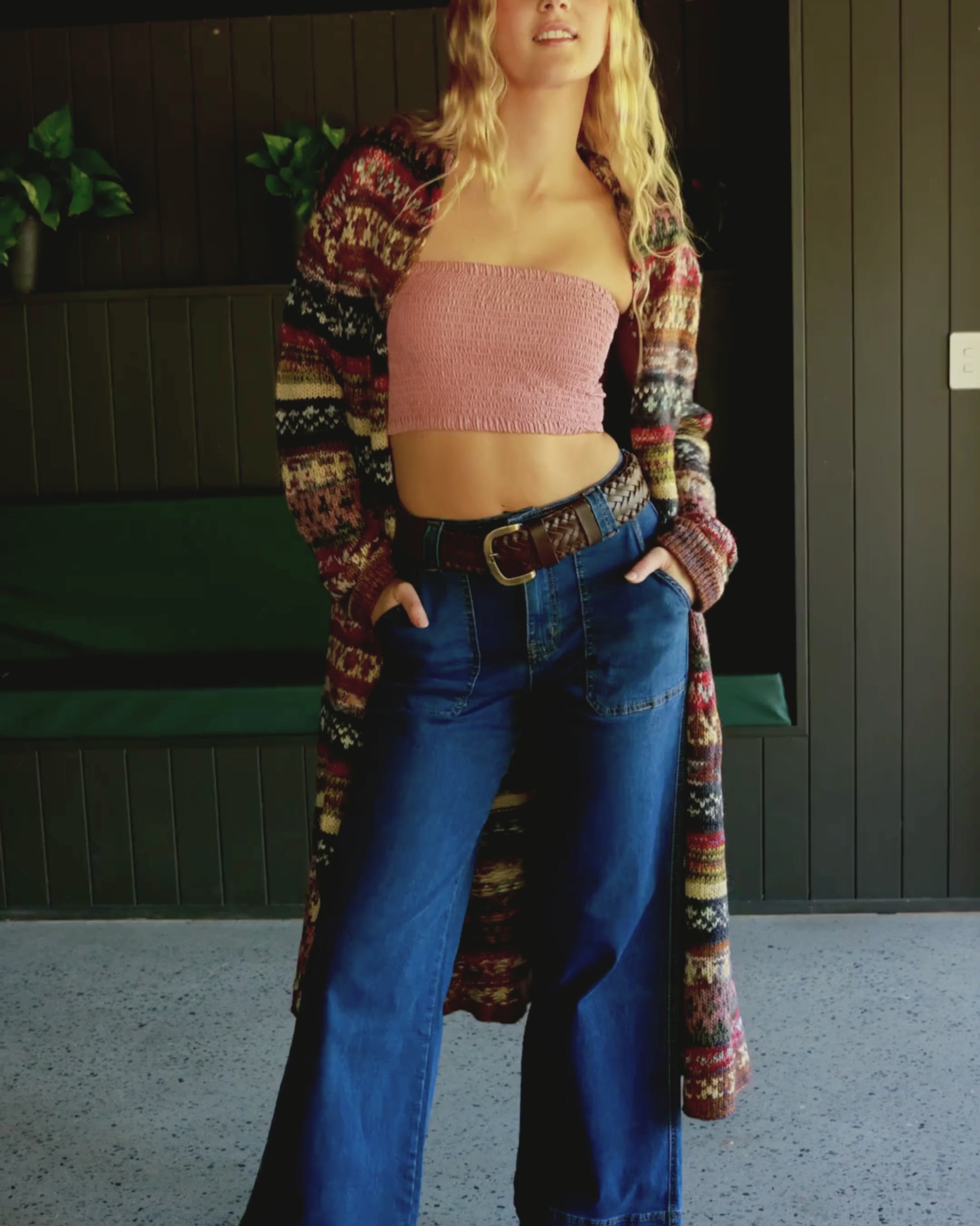 KELLY CARDIGAN WOODLAND