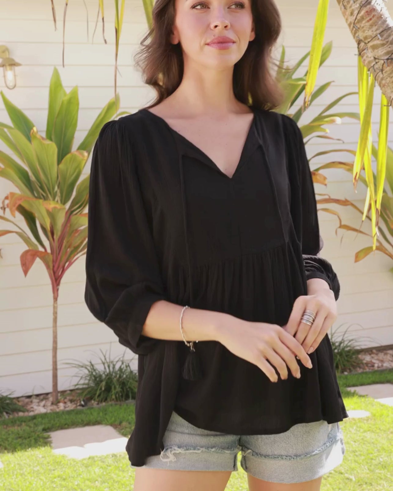 DEVIN TOP BLACK