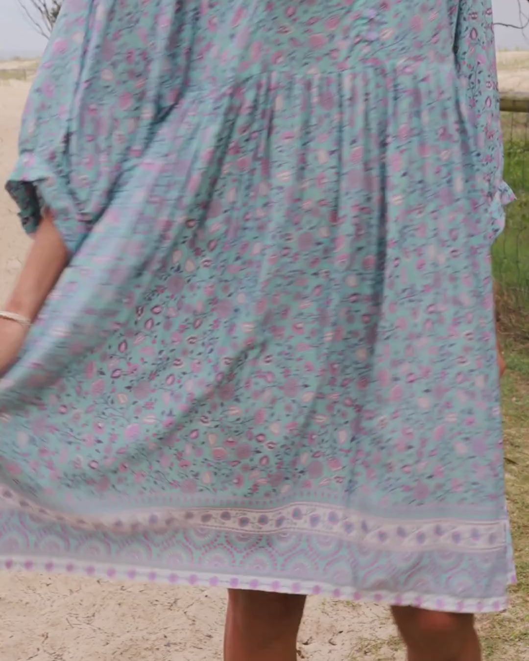 MAGGIE MINI DRESS SERENITY