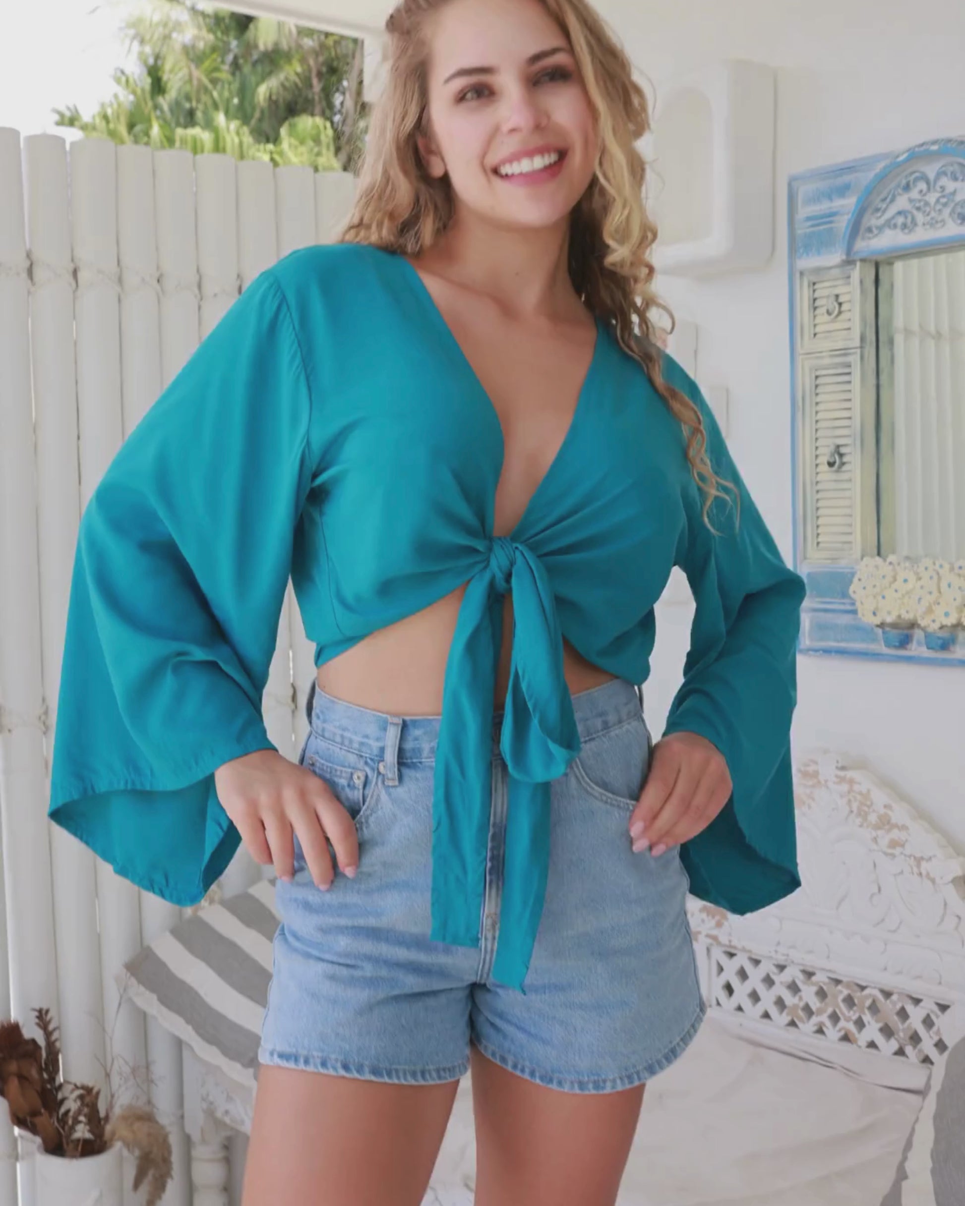 FAE TOP PEACOCK