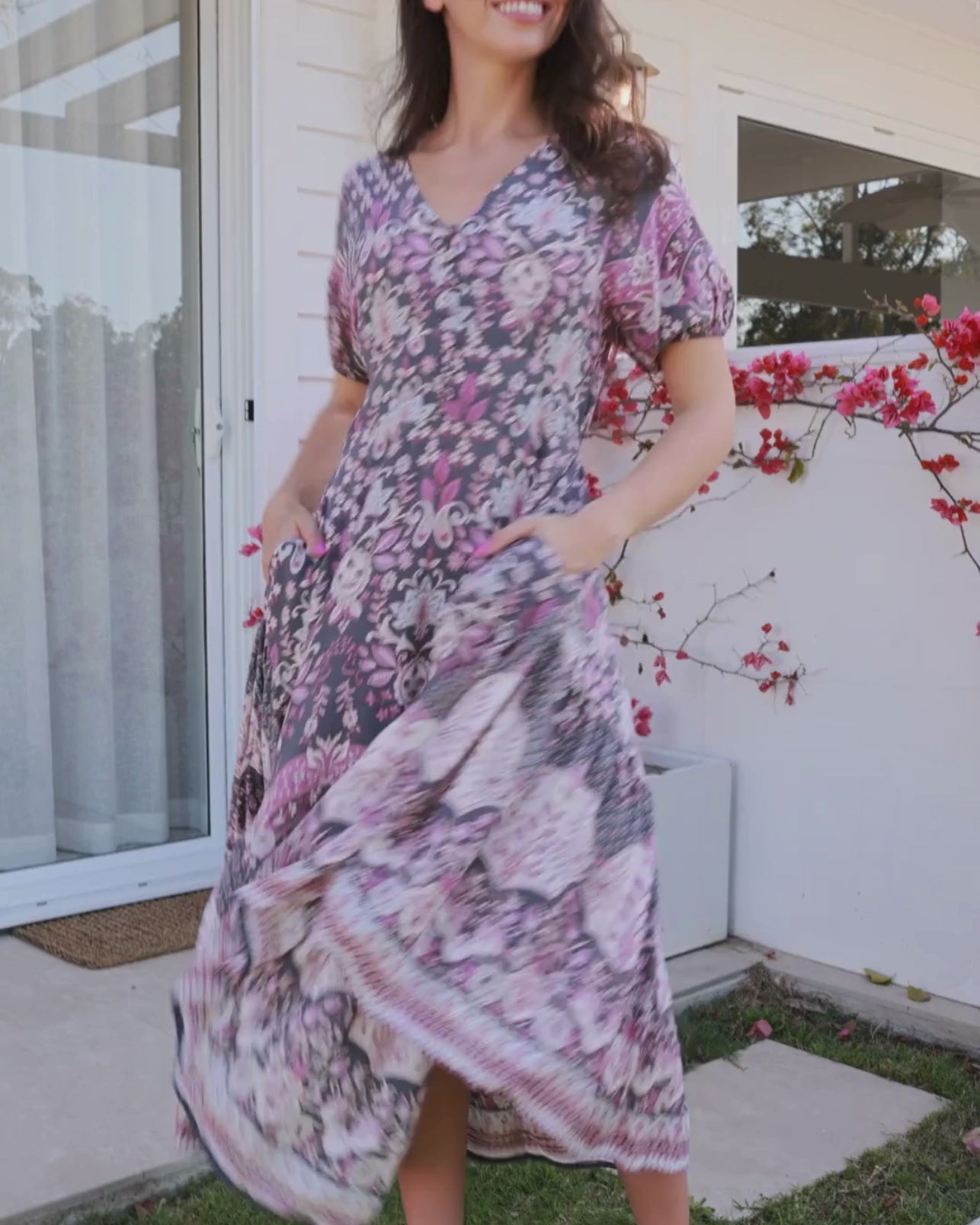 VERA MAXI DRESS SARI