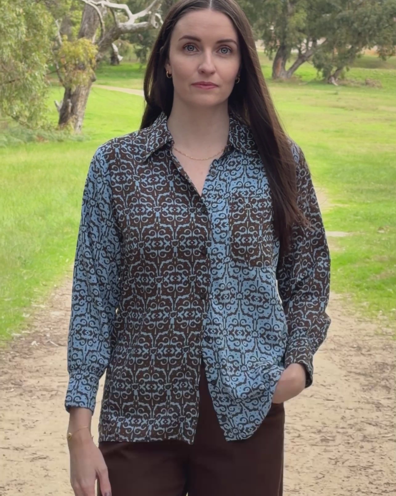 CAMILA SHIRT SIROCCO