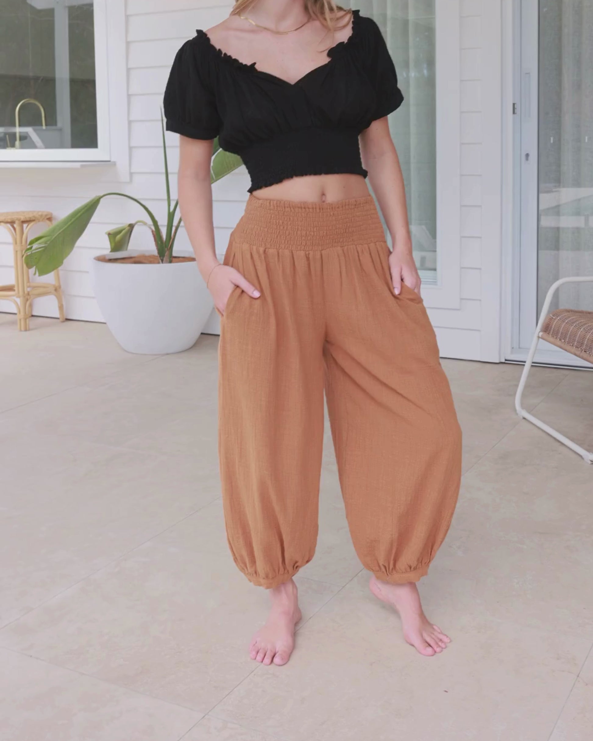 ZARA PANT MUSTARD