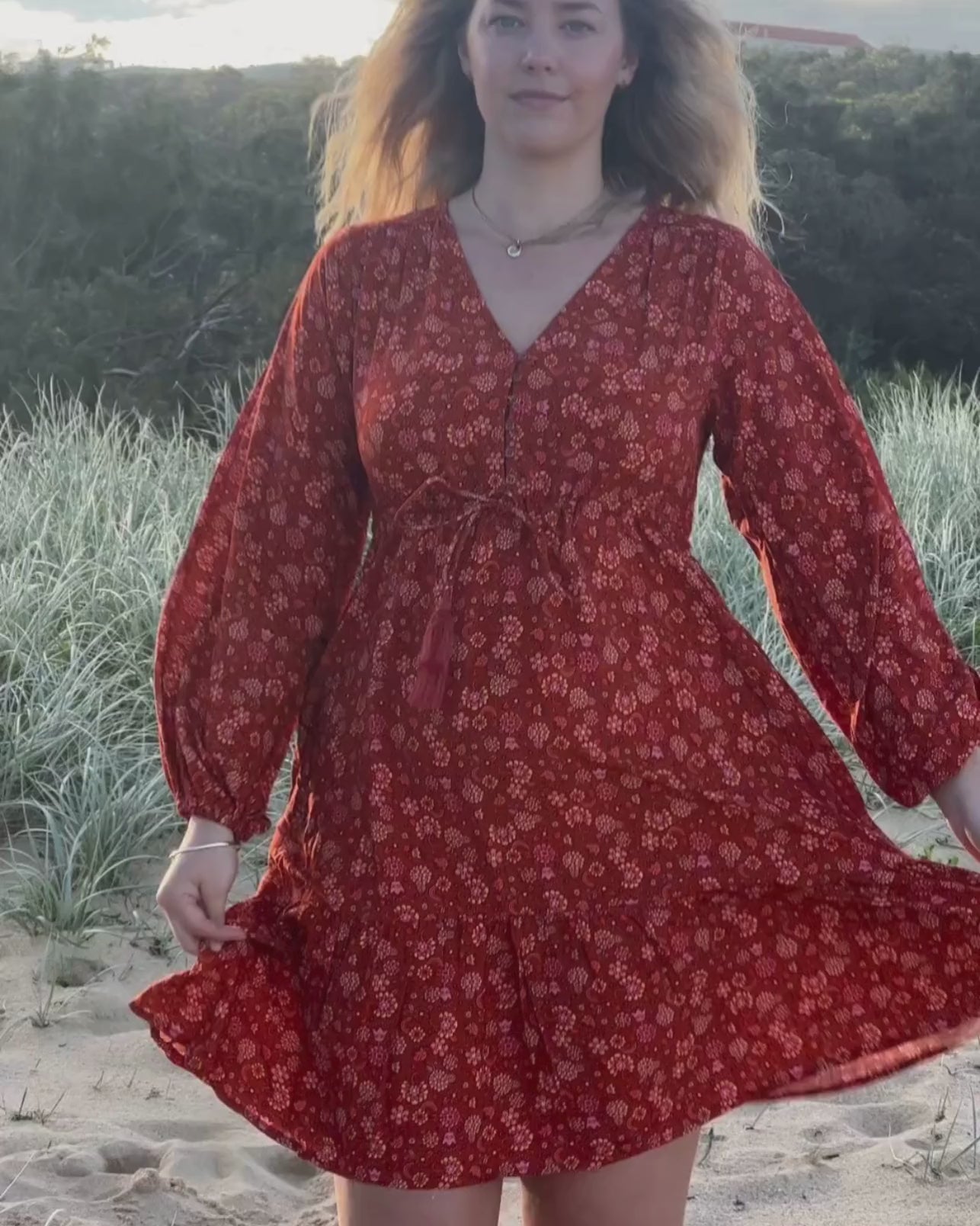 HARPER MINI DRESS SAVANNA