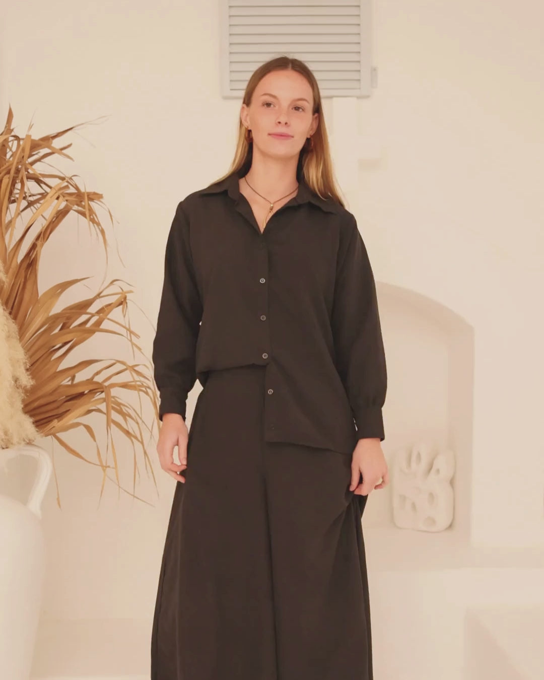 CAROLINE SHIRT MIDNIGHT
