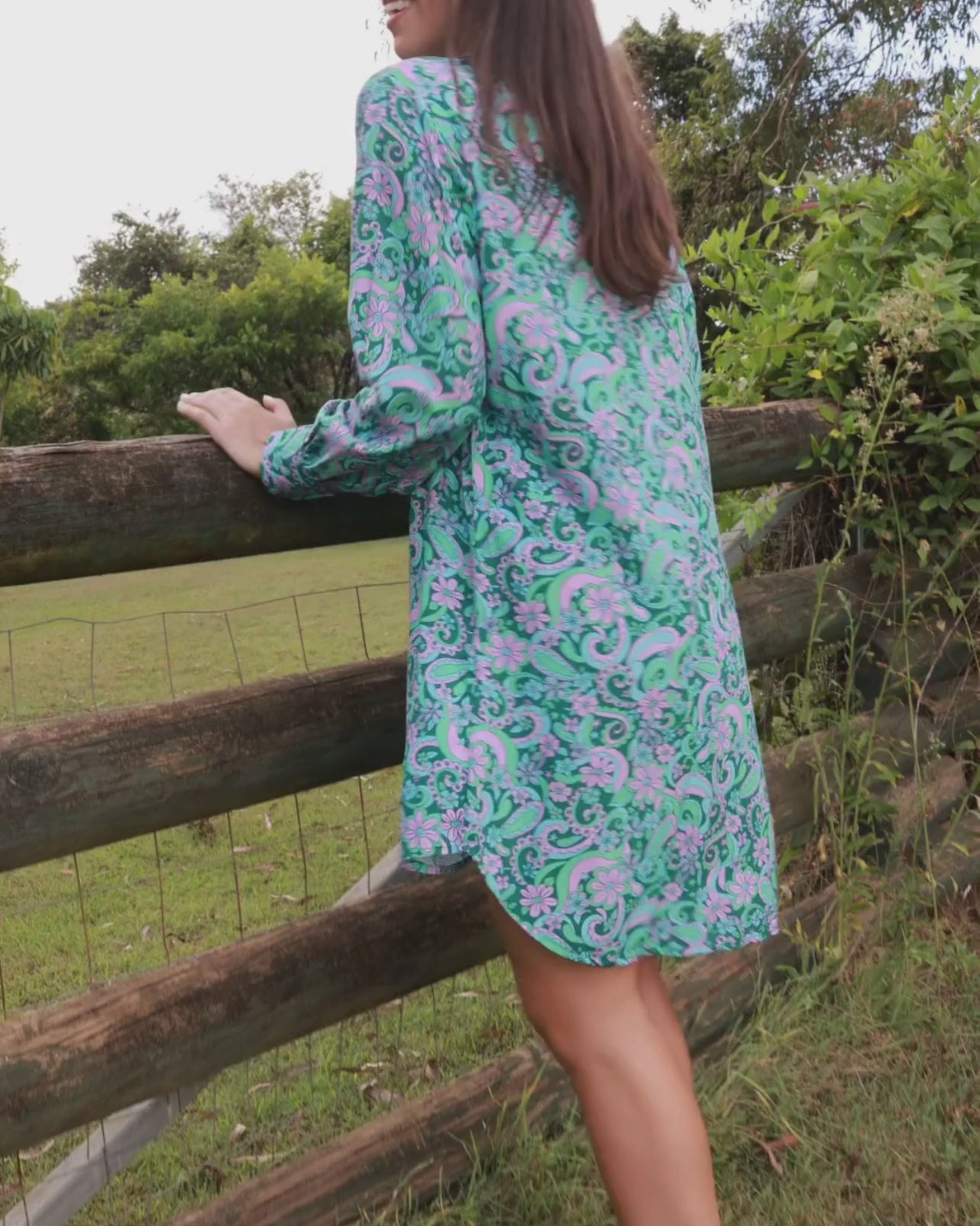 BILLIE SHIRT DRESS SUMMER OF LOVE