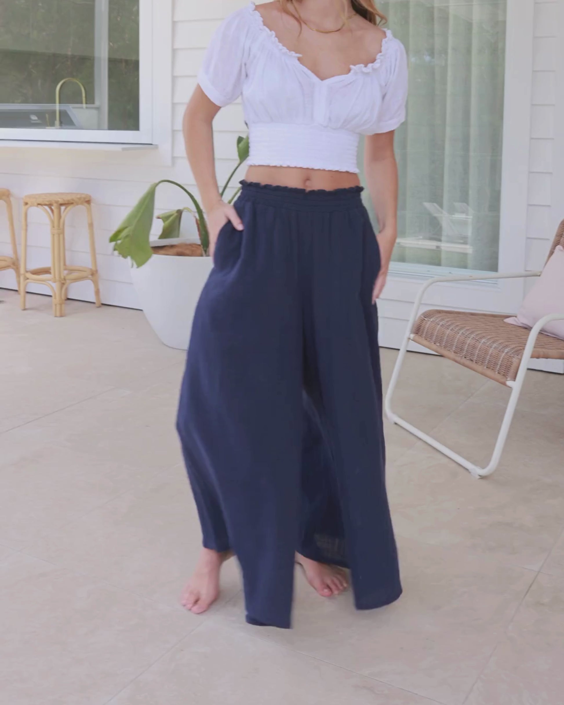 SUKI PANT NAVY