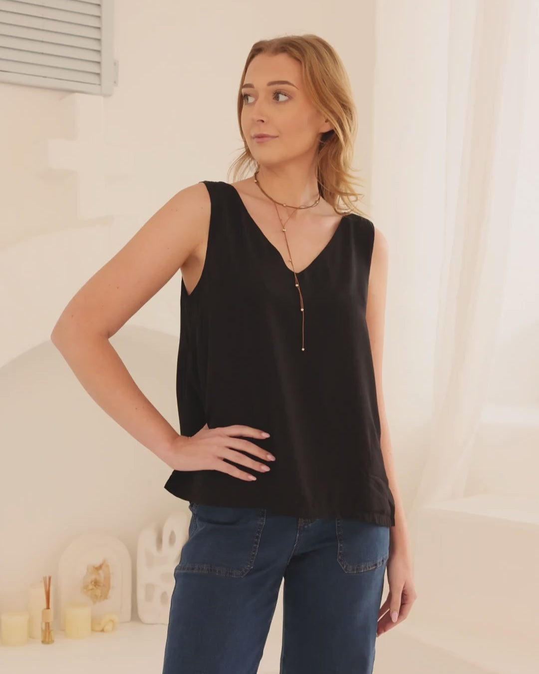 BECCA CAMI BLACK