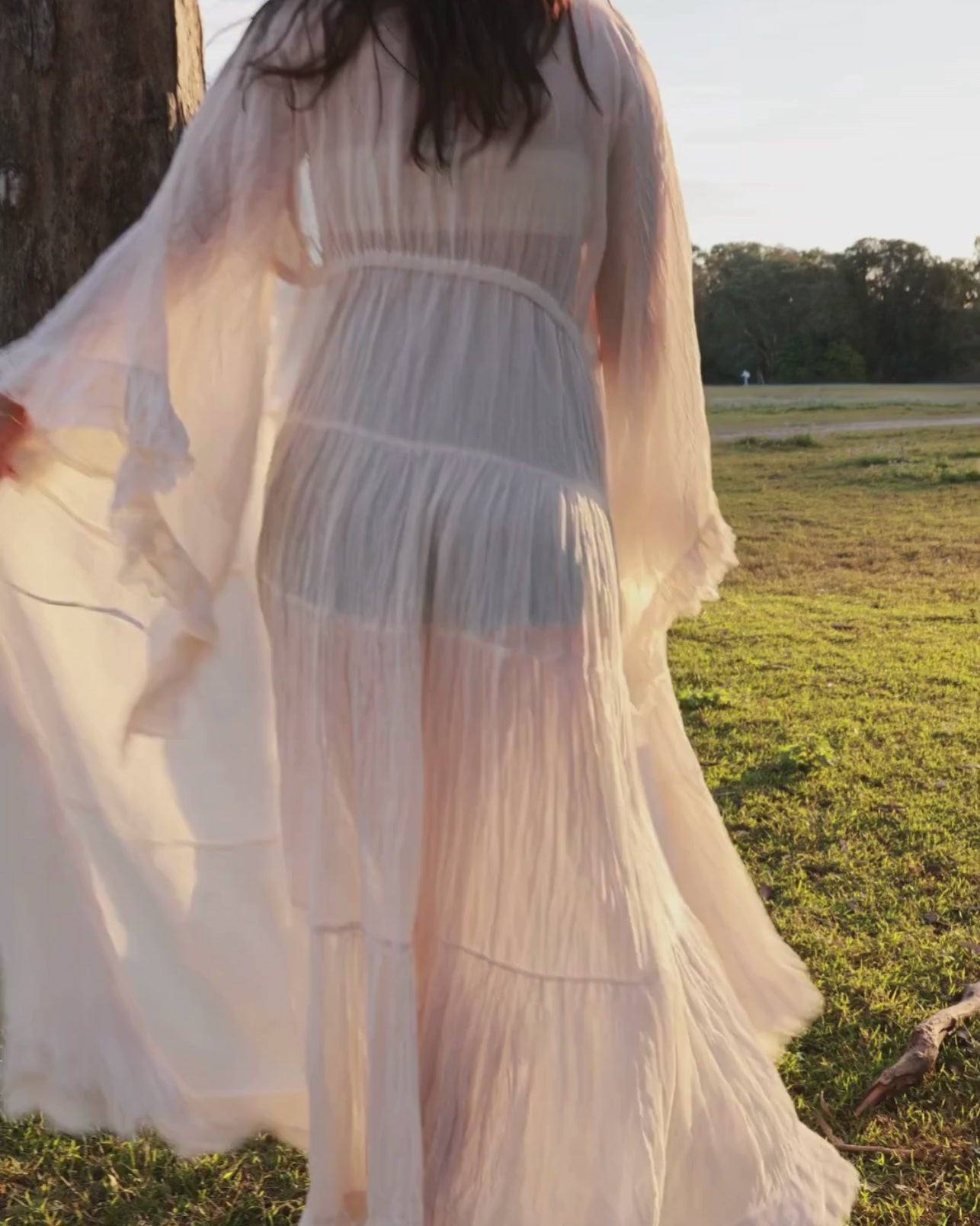 LYRA KIMONO VINTAGE CREAM