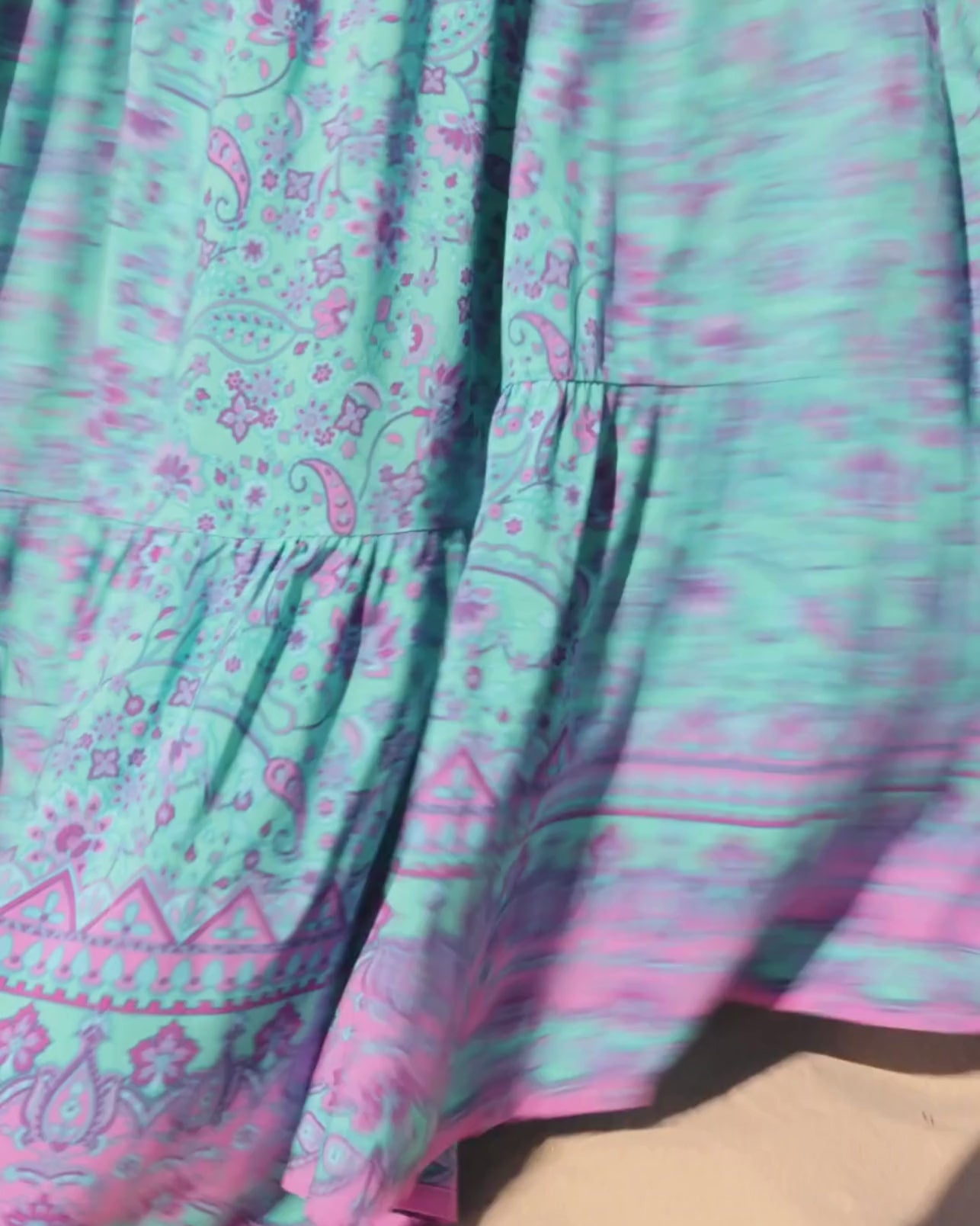 NOLA MAXI DRESS TRANQUILITY
