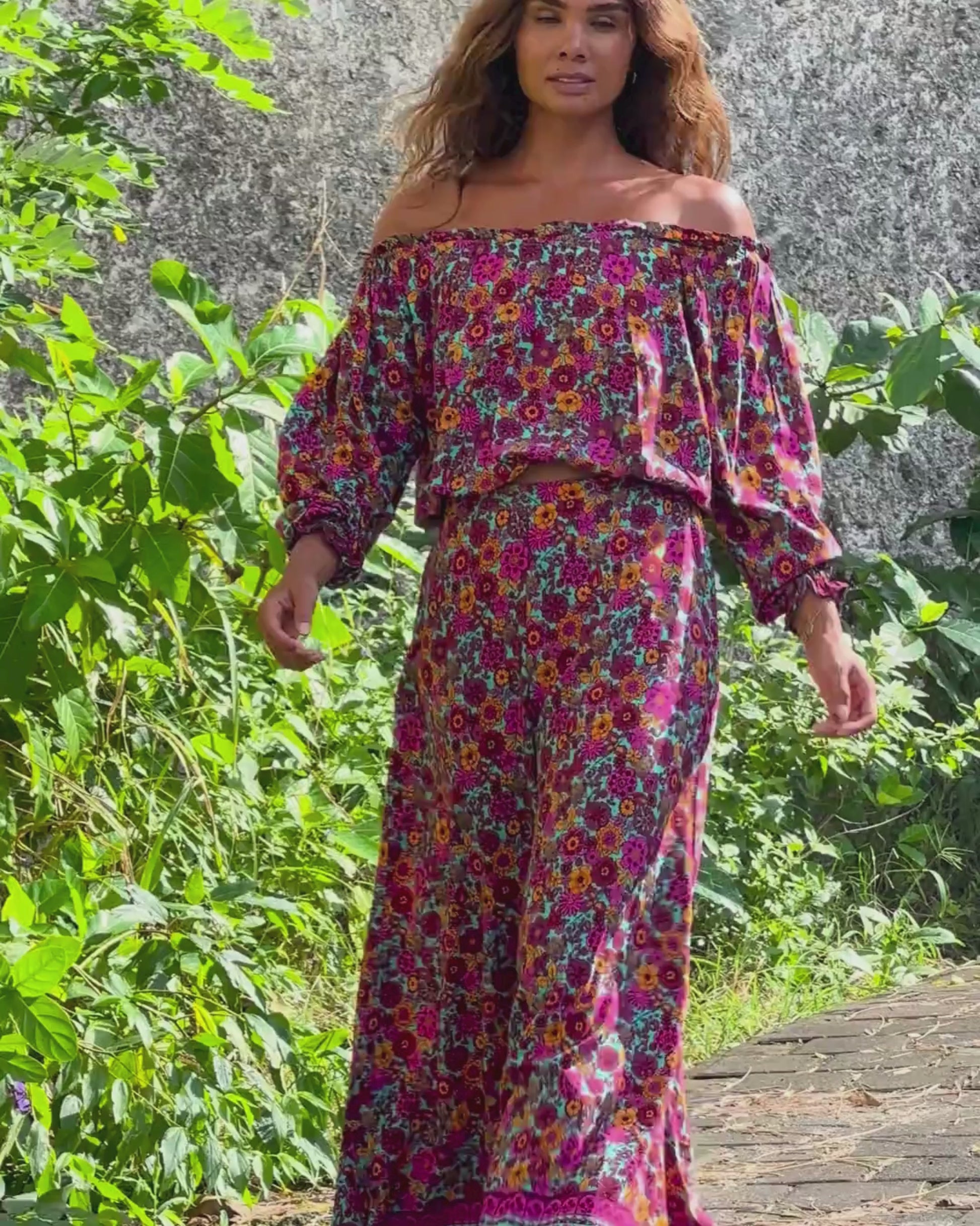 NYLA TOP WILDFLOWER