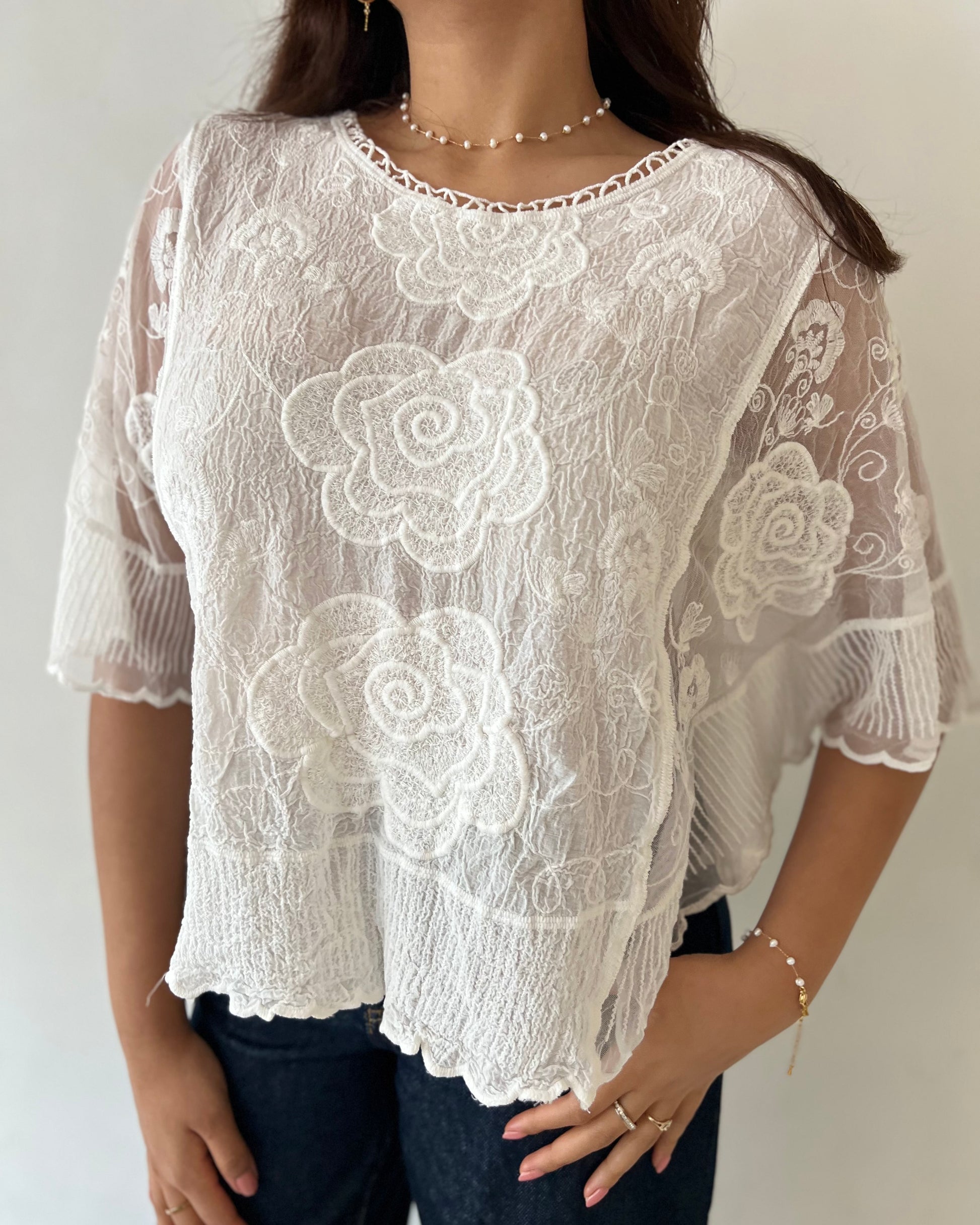 CORA TOP WHITE
