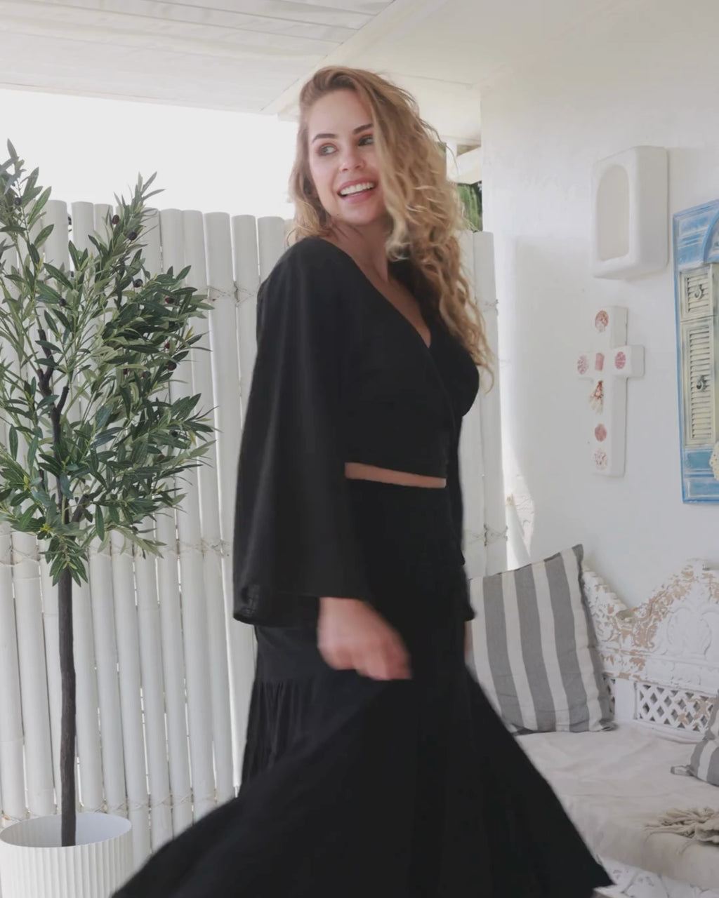 CLEO TOP BLACK