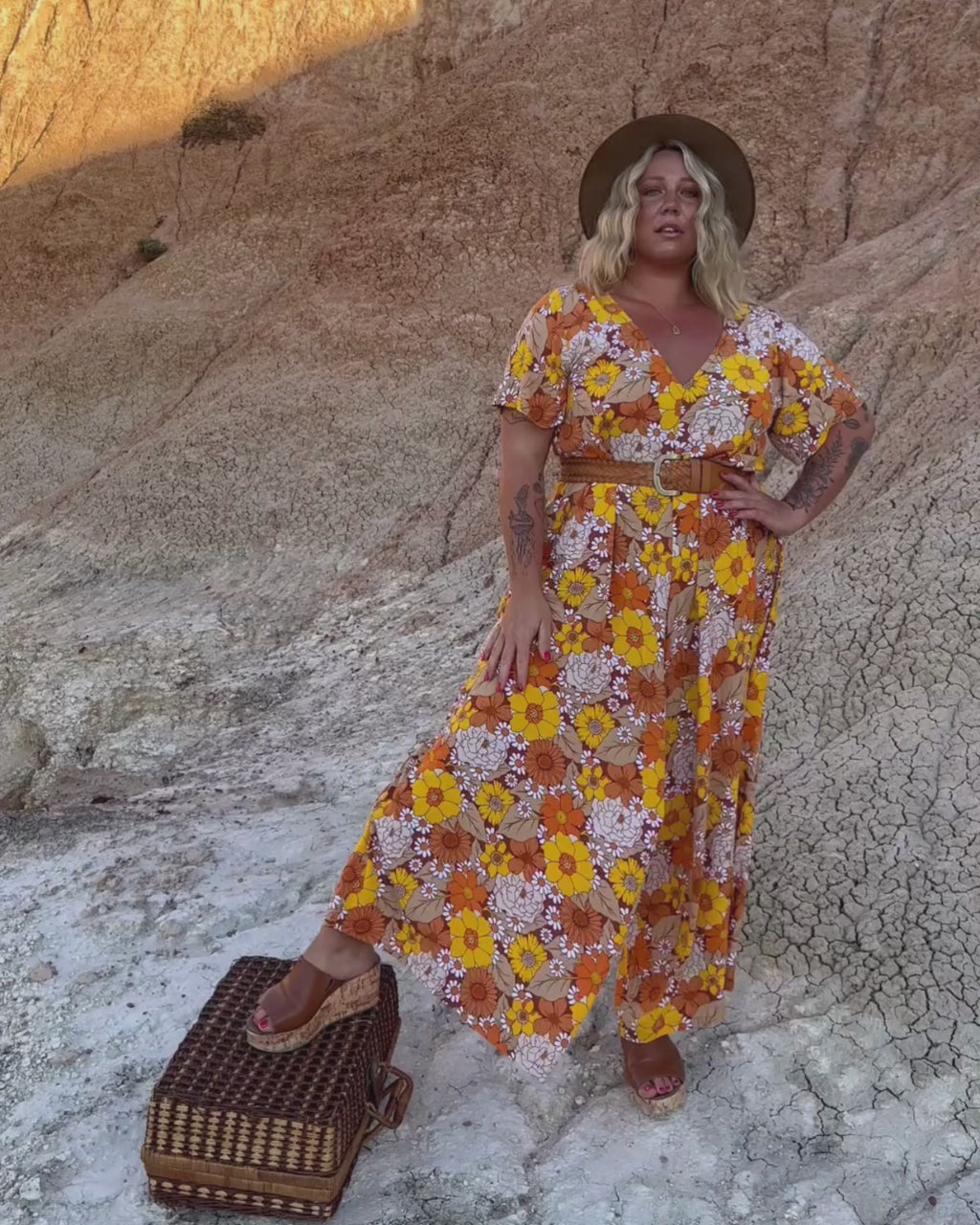 HARLOW JUMPSUIT MARIGOLD