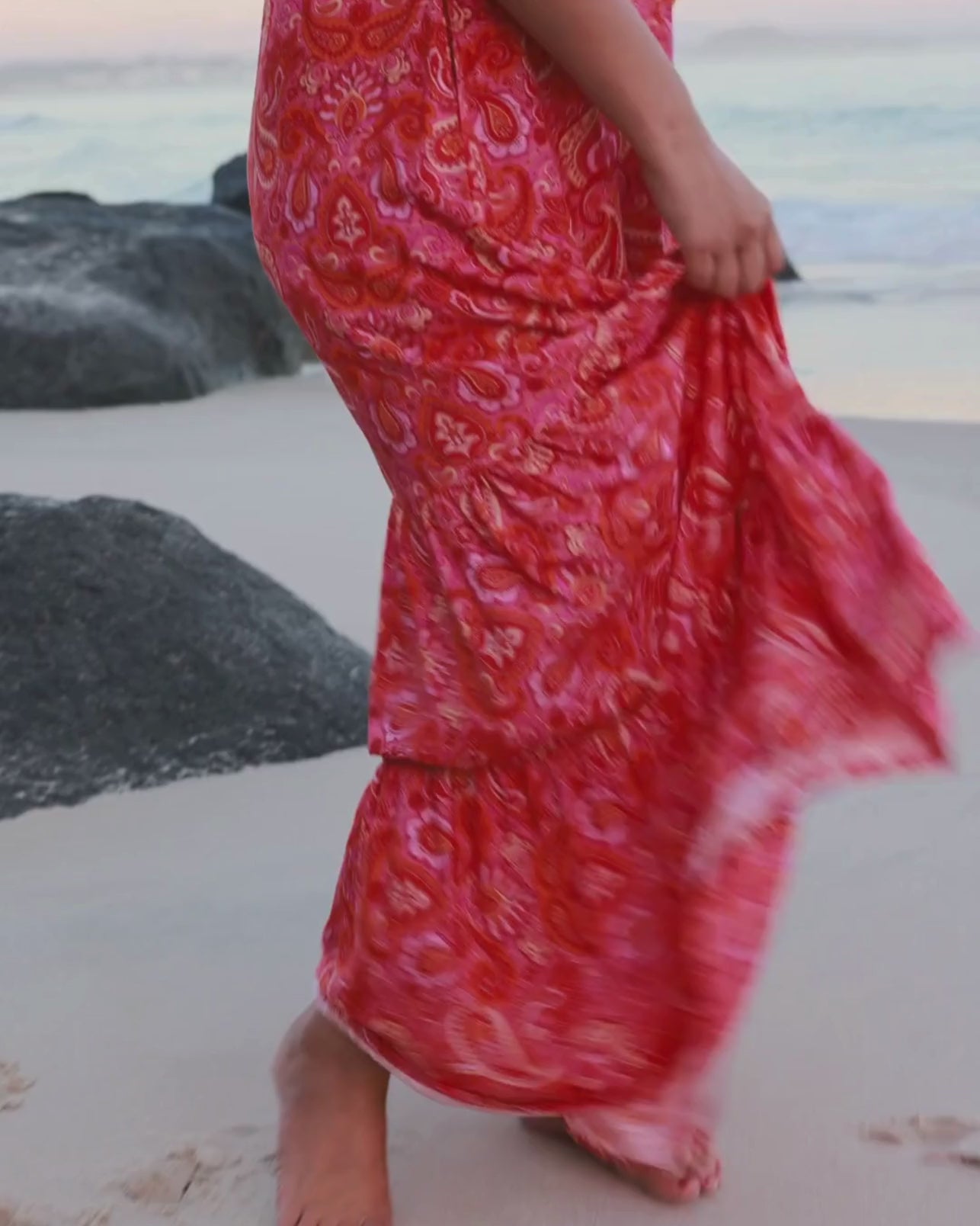 NOLA MAXI DRESS RISING SUN