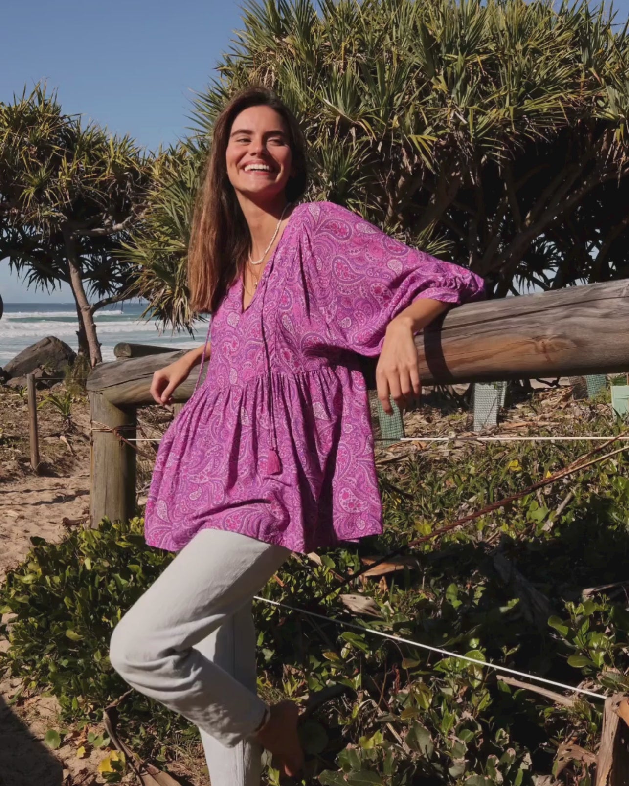 BAMBIE TOP ULTRA VIOLET